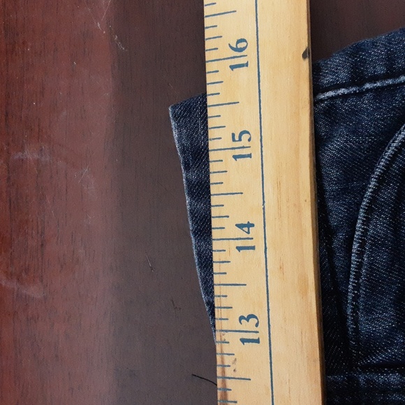 Calvin Klein Wide Leg Denim Jean - Picture 10 of 12